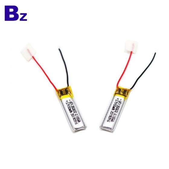 China Good Quality Battery For Electric Toothbrush UFX 350832 50mAh 3.7V  Li-Polymer Battery