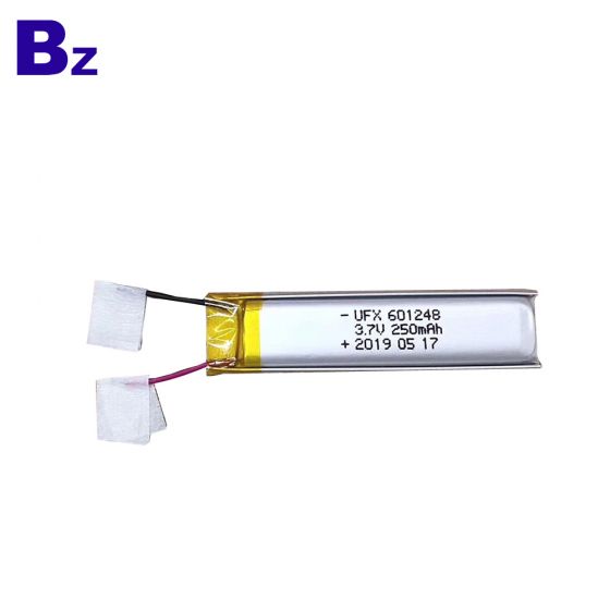 wholesale lipo battery for wireless mouse ufx 601248 250mah 3 7v li polymer battery