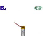 Li-polymer Cell Factory OEM Bluetooth Earphone Battery BZ 401130 3.7V 100mAh Li-ion Rechargeable Battery