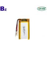 China Lithium-ion Polymer Cell Factory Wholesale Low Temperature Battery for Heated Shoes UFX 103050 3.7V 1600mAh -40℃ Discharge Battery