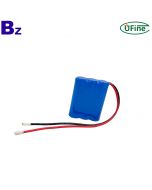 Li-ion Cell Manufacturer Custom Audio Battery UFX 18650-3S 11.1V 2000mAh 3C Discharge Cylindrical Battery Pack