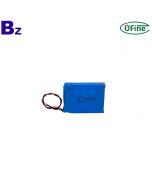 Li-ion Cell Factory Professional Custom Bluetooth Speaker Battery UFX 603443-2P 3.7V 2000mAh Lipo Battery Pack