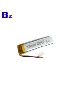 China Cheap Price Lithium Battery Manufacturer Customized Li-ion Battery for Digital Devices BZ 801350 550mAh 3.7V Rechargeable Lipo Battery 