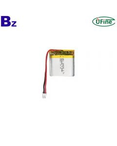 China Lithium Polymer Cell Factory Produce Locator Battery UFX 103232 3.7V 900mAh Rechargeable Li-ion Battery