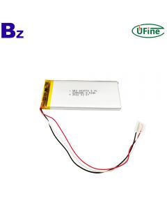 China Lipo Cell Factory Customize Bluetooth Speaker Lithium-ion Battery UFX 603779 3.7V 2300mAh Rechargeable Battery