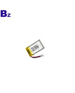 Li-polymer Cell Factory Wholesale Temperature Detector Battery UFX 651731 3.7V 300mAh Lithium-ion Battery