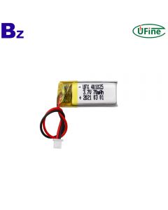 2021 Year Lowest Price Bluetooth Earphone Lipo Battery UFX 401025 3.7V 70mAh Lithium Polymer Battery