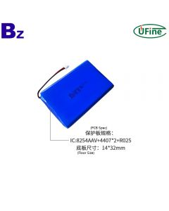 Polymer Li-ion Cell Factory Wholesale High Capacity Medical Equipment Battery UFX 706090-3S 11.1V 5000mAh Lipo Battery Pack