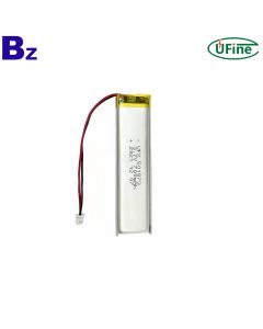 China Polymer Li-ion Cell Manufacturer Supply Fire Emergency Lights Batteries UFX 501873 3.7V 700mAh Rechargeable Battery