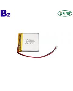 Chinese Lithium Cell Manufacturer Hot Selling Battery for Beauty Instrument UFX 554141 3.7V 1000mAh Li-polymer Battery
