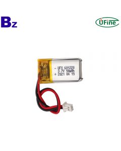 Hot Sale Rechargeable For Heating Insole Lipo Battery UFX 601220 90mAh 3.7V Lithium Polymer Battery