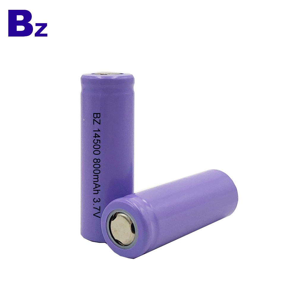BZ 14500 800mAh 3.7V Li-ion Battery