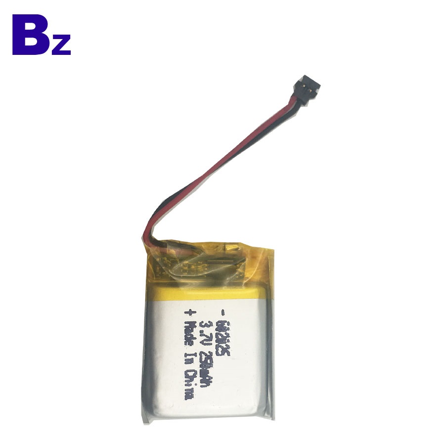 602025 250mAh 3.7V Li-Polymer Battery