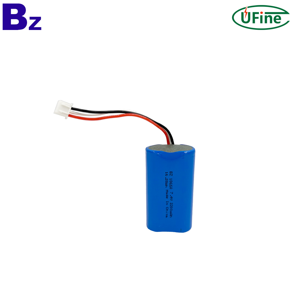 18650-2S 7.4V 2200mAh Cylindrical Battery Pack