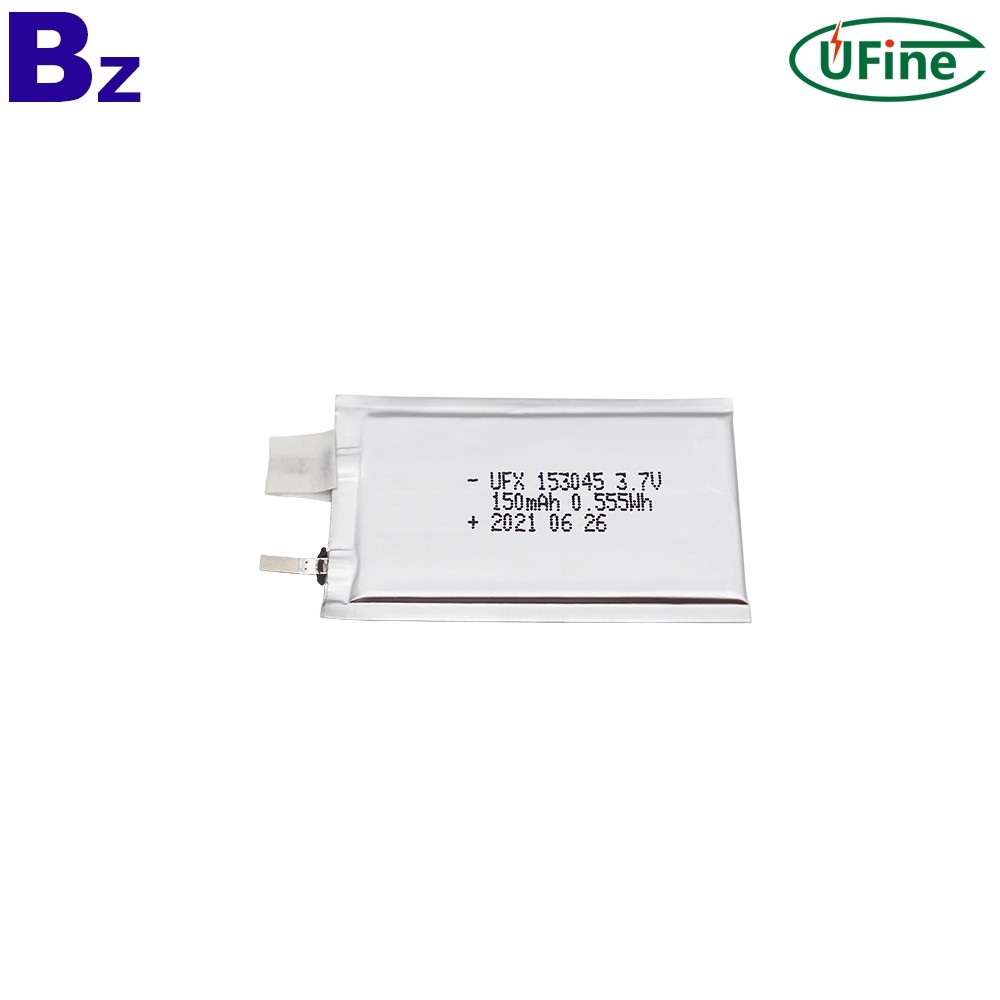 150mAh Wearable Medical Equipment  Lipo Battery