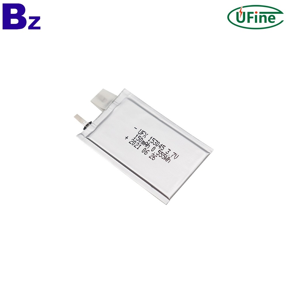 153045 150mAh 3.7V Lithium polymer Battery
