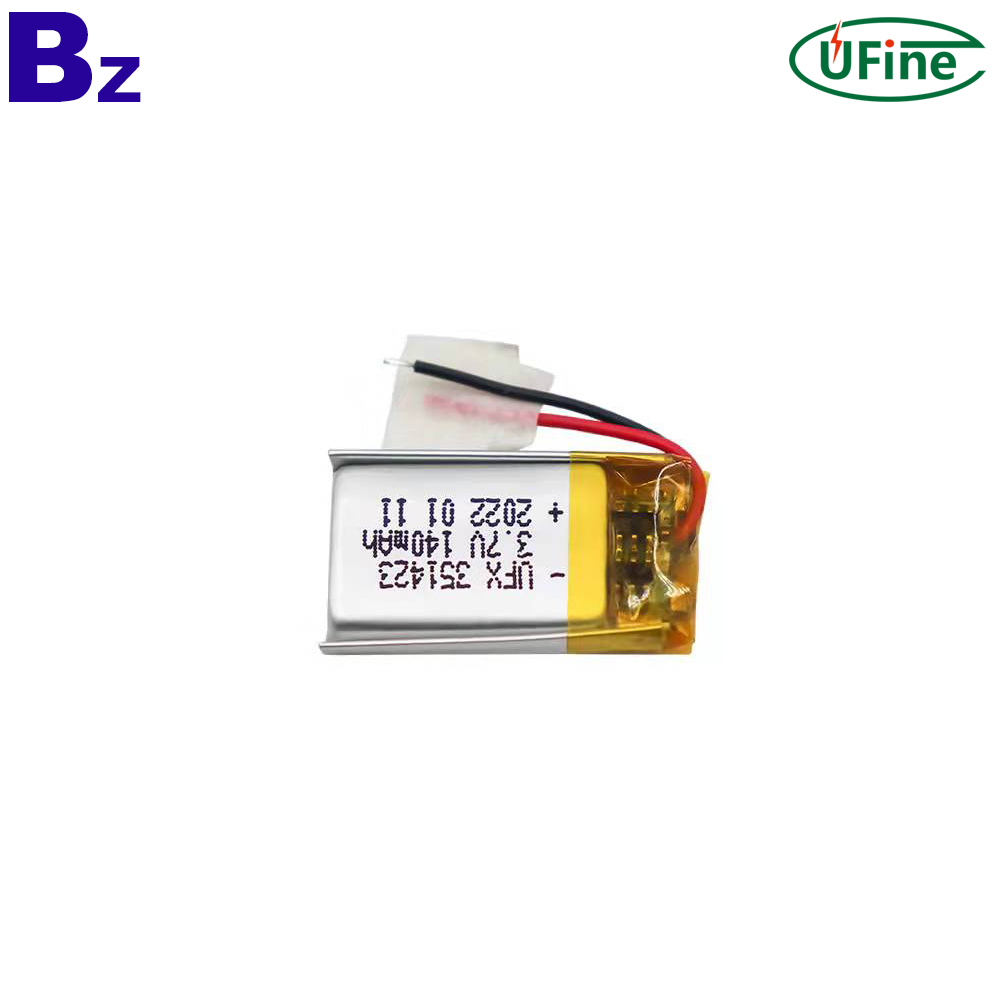 Lithium-ion Polymer Cell Factory Wholesale 3.7V 140mAh Batteries