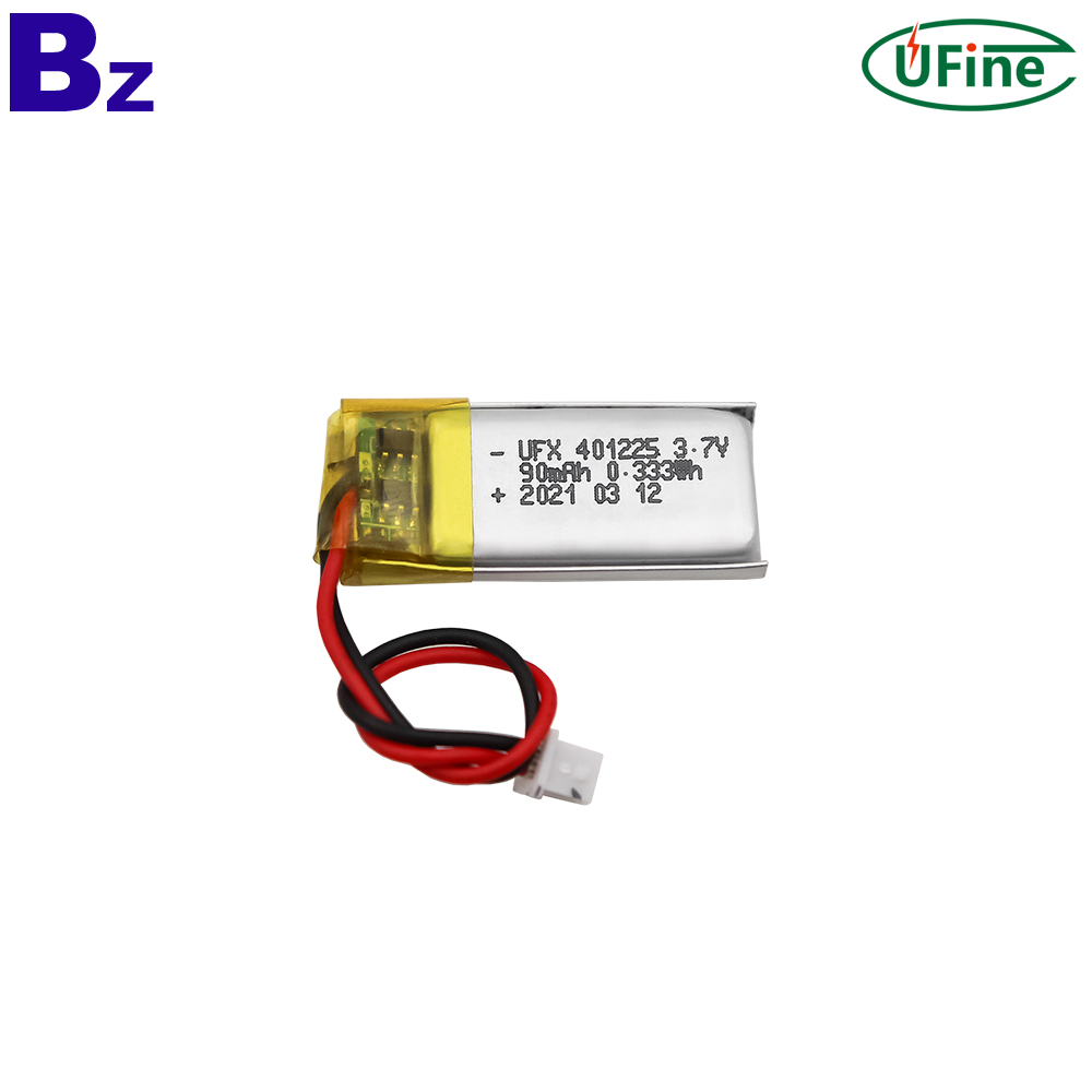 90mAh Rechargeable Bluetooth Earphone Lipo Battery 
