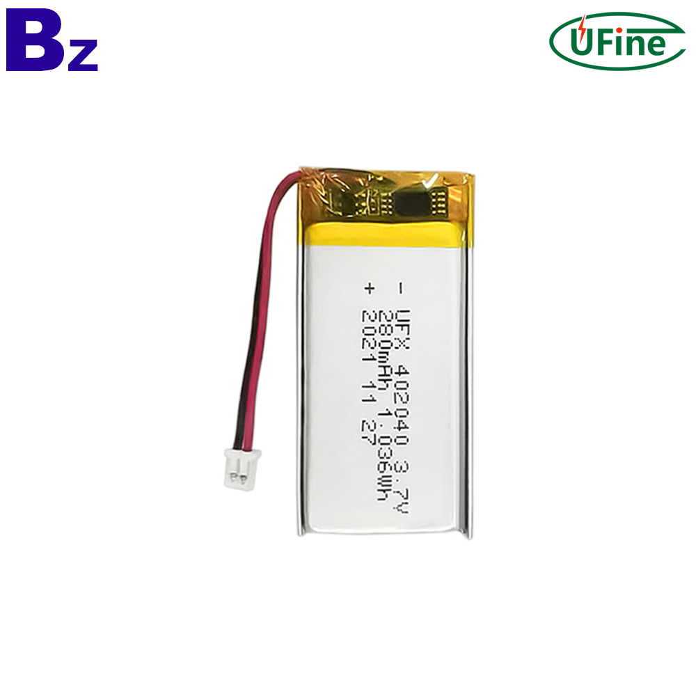 barm bit Opdagelse China Polymer Lithium-ion Cell Manufacturer Wholesale Gamepad Battery UFX  402040 3.7V 280mAh Li-polymer Battery