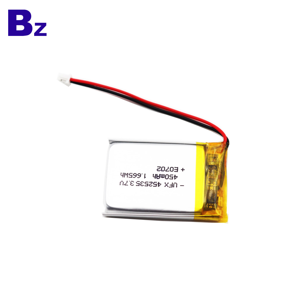 452535 450mAh 3.7V Li Polymer Battery