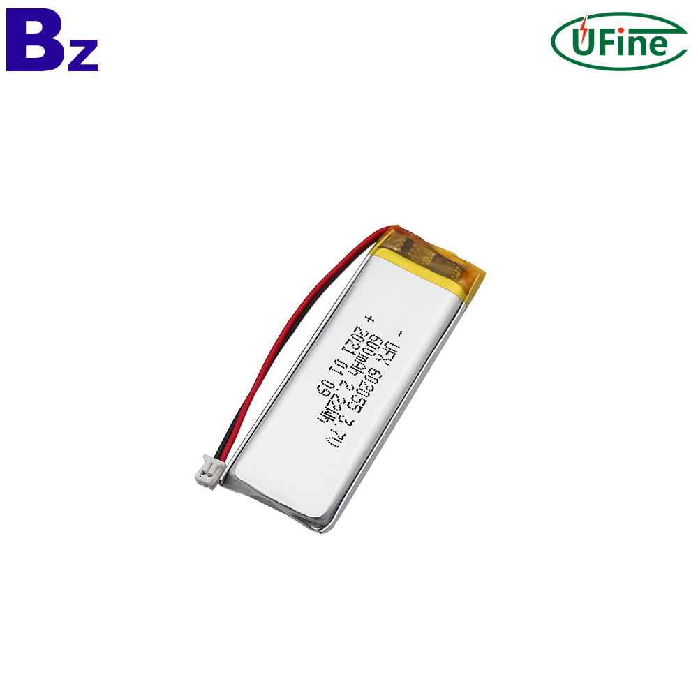 602055 600mAh  3.7V Lithium Polymer Battery