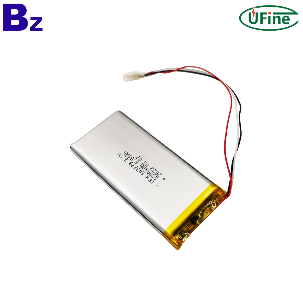 603779 3.7V 2300mAh Rechargeable Battery