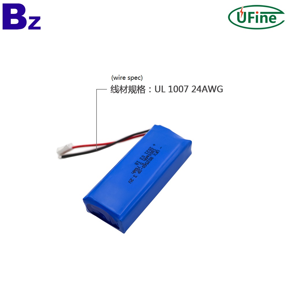 Chinese Factory Direct Rechargeable 1800mAh LiFePO4 Battery