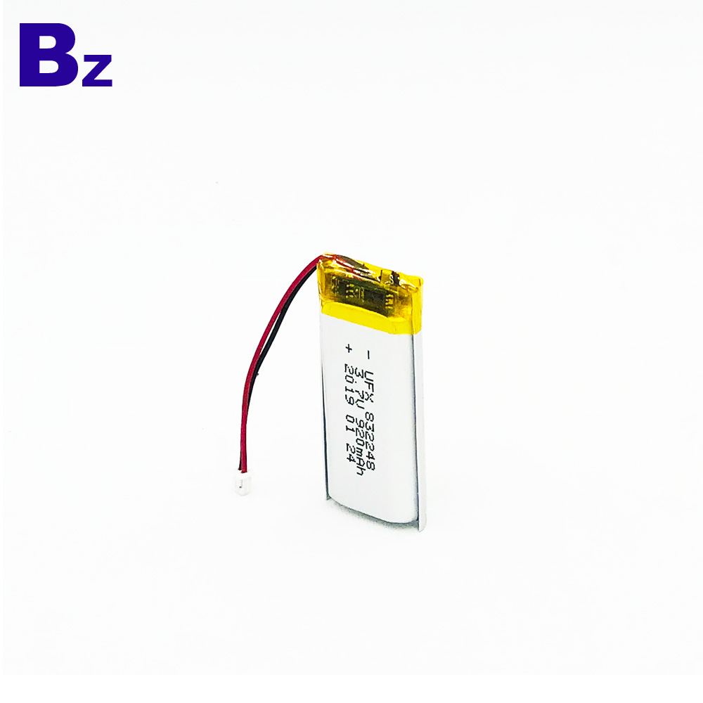 920mAh Lipo Battery With KC,UL1642 And UN38.3 Certification