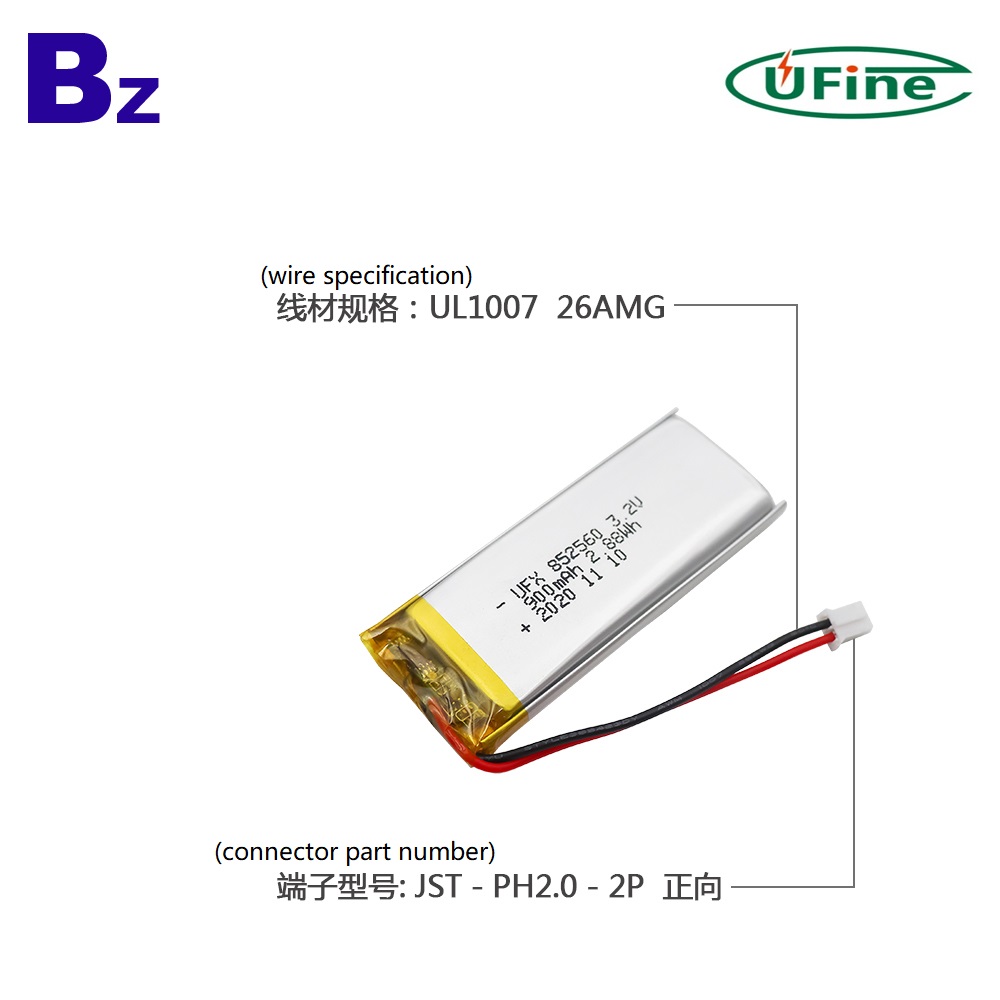 900mAh Healthcare Device LiFePO4 Battery