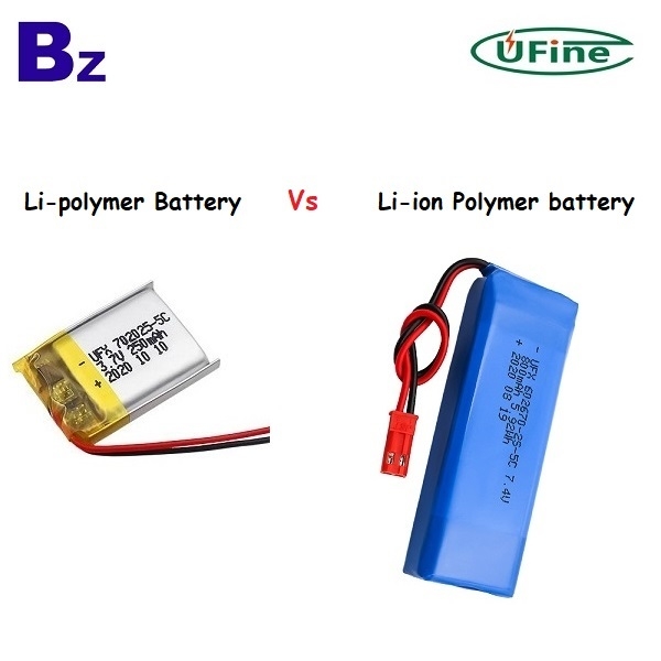 Comparison of lithium polymer battery and lithium-ion polymer battery