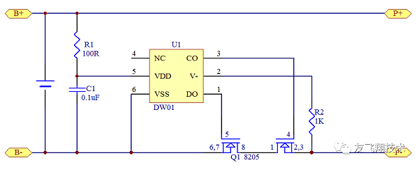 protection IC of li-ion battery