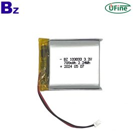 Chinese Li-polymer Cell Manufacturer Supply BZ 103033 3.2V 700mAh