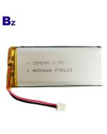 Best Lithium Cells Manufacturer Custom Rechargeable Li-polymer Battery BZ 104090 3.7V 4600mAh Lipo Battery for Air Quality Monitor Equipment 