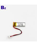 Deep Cycle Lipo Battery For Electric Toothbrush BZ 401129 100mAh 3.7V Li-Polymer Battery With Wire And Plug