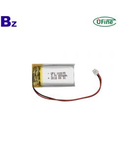 Li-polymer Cells Factory Supply LED Light Battery UFX 102035 3.7V 600mAh Li-ion Polymer Battery