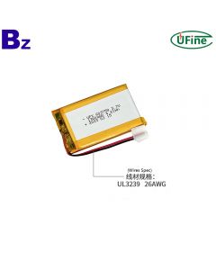 Chinese Lithium-ion Cell Manufacturer Wholesale Battery for Beauty Equipment UFX 603759 3.7V 1300mAh Li-polymer Battery