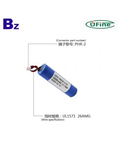 OEM 2021 Year New Style Eye Protection Equipment Cylindrical Battery UFX 18650 3000mAh 3.7V Li-ion Battery