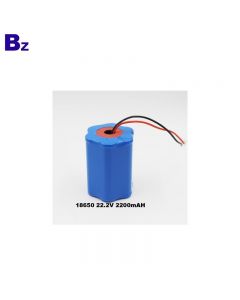 China Best Lithium Battery Manufacturer OEM BZ 18650 6S 2200mAh 22.2V Special Li-Ion Battery