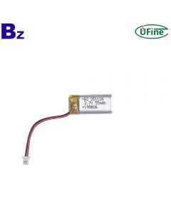 Rechargeable Lithium-ion Polymer Battery for Smart Home Device BZ 351124 3.7V 55mAh Li-po Battery