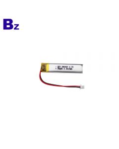 China Battery Manufacturer Customize Newest Business Voice Recorder Lipo Battery UFX 390937 95mAh 3.7V Li-polymer Battery