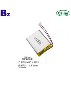 Li-po Cell Manufacturer Supply Smart Light Battery UFX 524050 3.7V 1200mAh Lithium-ion Polymer Battery