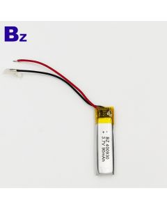 Energy Saving And Environmental Protection Beauty Instrument Lipo Battery UFX 400930 90mAh 3.7V Li-Polymer Battery