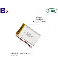 Chinese Lithium-ion Cell Factory Professional Custom UFX 403759 3.7V 1000mAh Li-polymer Battery