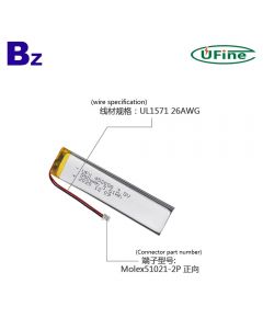 Made in China Best Price Wireless Keyboard Lipo Battery UFX 452080 950mAh 3.8V Lithium Polymer Battery