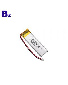 China Manufacturer New Design Recording Pen Lipo Battery UFX 551551 500mAh 3.7V Lithium Polymer Battery
