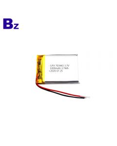 Long Life Rechargeable Massager Lipo Battery UFX 703443 1000mAh 3.7V Li-Polymer Battery With KC Certification