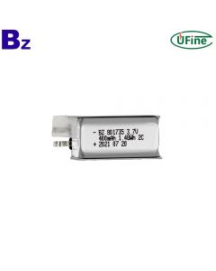 Manufacturer Supply Lithium Batteries Cell for Electric Tools BZ 801735 400mAh 2C Discharge Lipo Battery