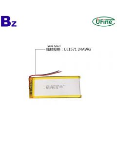 China Lithium Cell Factory Supply Tablet PC Battery UFX 8040103 3.7V 4000mAh Lithium-ion Polymer Battery