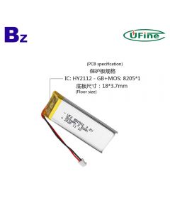 Top Selling Healthcare Device LiFePO4 Battery UFX 852560 900mAh 3.2V Lithium iron phosphate battery