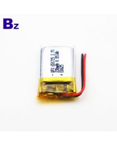 Rechargeable Li-polymer Battery For Smart Watch UFX 651725 230mAh 3.7V Lipo Battery